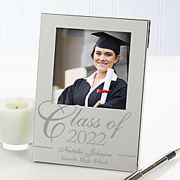 Class Of 4.5-Inch x 6.5-Inch Engraved Picture Frame in Silver