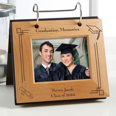 Graduation Memories Engraved Flip Photo Album