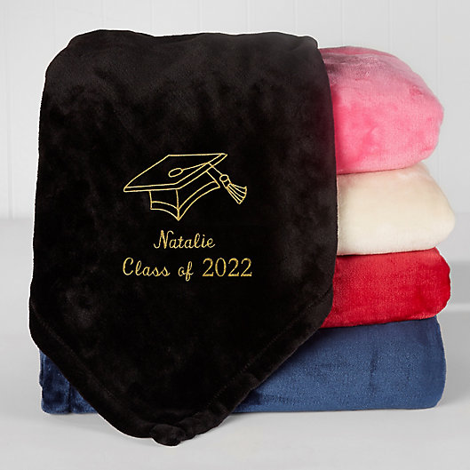 Alternate image 1 for The Graduate Fleece Throw Blanket