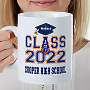 Cheers to the Graduate Personalized 30 Oz Coffee Mug