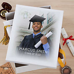 Personalized Graduation Photo Keepsake Memory Box