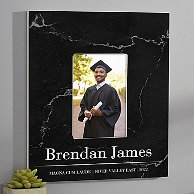 Graduation Portrait Personalized Wall Frame- Vertical. View a larger version of this product image.