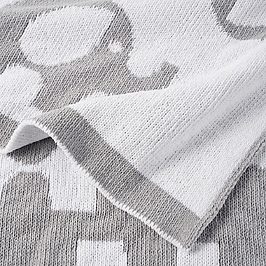 mighty goods&trade; Elephant Jacquard Chenille Baby/Toddler Blanket. View a larger version of this product image.