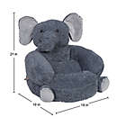 Alternate image 5 for Trend Lab Elephant Children&#39;s Plush Character Chair