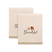 Avanti Grateful Patch 2-Piece Hand Towel Set in Ivory