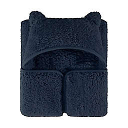 UGG® Classic Sherpa Hooded Throw Blanket in Navy