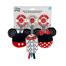 Disney Baby® 3-Piece Mickey Mouse & Minnie Mouse Developmental Toy Set