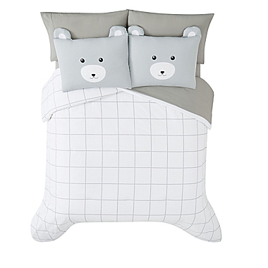 My World&reg; Bear Hug 5-Piece Twin Bed in a Bag. View a larger version of this product image.