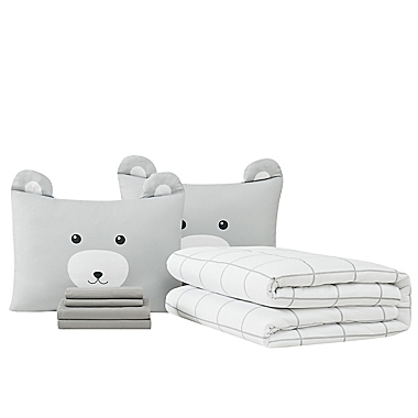 My World&reg; Bear Hug 5-Piece Twin Bed in a Bag. View a larger version of this product image.
