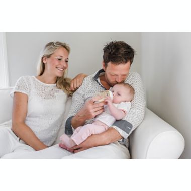 Hegen 2 oz. PCTO Feeding Bottle in Amber. View a larger version of this product image.