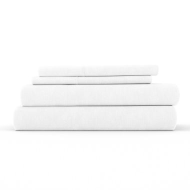 Home Collection 250-Thread-Count Linen/Rayon Made From Bamboo Sheet Set. View a larger version of this product image.