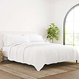 Home Collection 250-Thread-Count Linen/Rayon Made From Bamboo Sheet Set