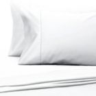 Alternate image 2 for Everhome&trade; Egyptian Cotton 700-Thread-Count King Fitted Sheet in White