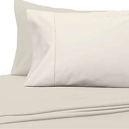Everhome™ Egyptian Cotton 700-Thread-Count Twin Flat Sheet in Ivory