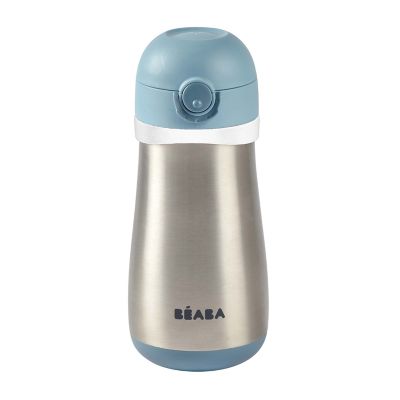 BEABA&reg; 11.8 oz. Stainless Steel Kids Water Bottle