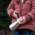 Alternate image 5 for BEABA&reg; 11.8 oz. Stainless Steel Kids Water Bottle in Rose