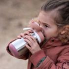 Alternate image 8 for BEABA&reg; 11.8 oz. Stainless Steel Kids Water Bottle in Rose