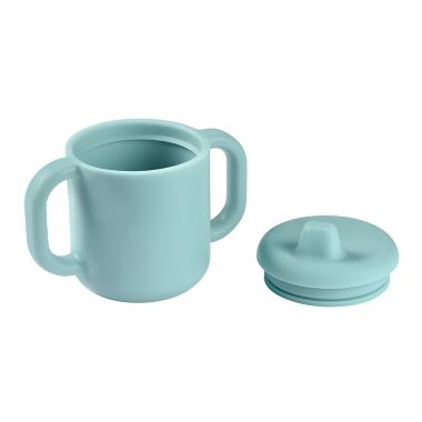 BEABA&reg; 5.8 oz. Silicone Training Cup with Handles. View a larger version of this product image.