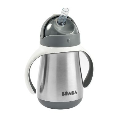 BEABA&reg; 8.5 oz. Stainless Steel Straw Sippy Cup. View a larger version of this product image.