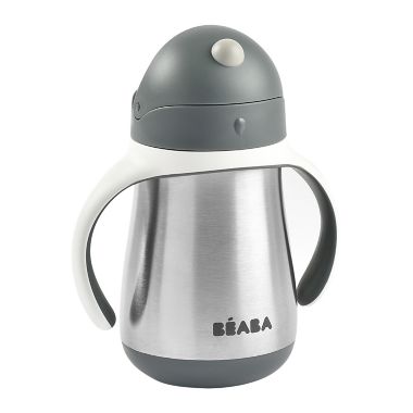 BEABA&reg; 8.5 oz. Stainless Steel Straw Sippy Cup. View a larger version of this product image.