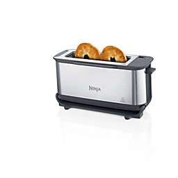 Ninja® Foodi™ 2-in-1 Flip Toaster in Stainless Steel