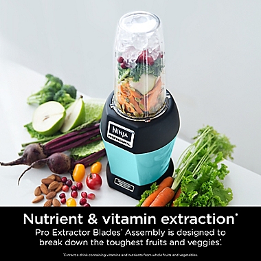 Nutri Ninja&reg; Pro Blender in Aqua. View a larger version of this product image.