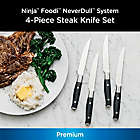 Alternate image 2 for Ninja&trade; Foodi&trade; NeverDull&trade; System Premium 4-Piece Steak Knife Set