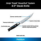 Alternate image 1 for Ninja&trade; Foodi&trade; NeverDull&trade; System Premium 4-Piece Steak Knife Set