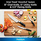 Alternate image 1 for Ninja&trade; Foodi&trade; NeverDull&trade; System Premium 3-Piece Knife Set