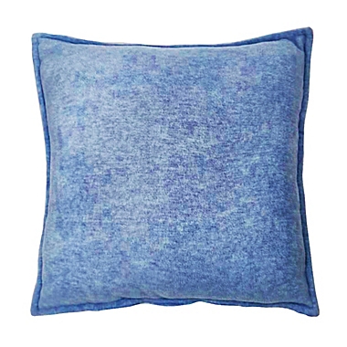 Simply Essential&trade; Heathered 26-Inch Square European Throw Pillow in Blue. View a larger version of this product image.