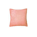 Alternate image 1 for Simply Essential&trade; Heathered 18-Inch Square Throw Pillows in Coral (Set of 2)