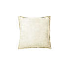 Alternate image 1 for Simply Essential&trade; Heathered 18-Inch Square Throw Pillows in Silver (Set of 2)