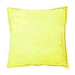 Simply Essential™ Heathered 26-Inch Square European Throw Pillow in Yellow