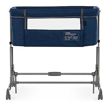Dream on Me Zimal Bassinet and Bedside Sleeper in Blue. View a larger version of this product image.