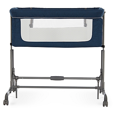 Dream on Me Zimal Bassinet and Bedside Sleeper in Blue. View a larger version of this product image.
