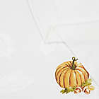 Alternate image 2 for Harvest Pumpkin Border Hand-Painted Napkins (Set of 4)