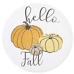 Harvest "Hello Fall" Braided Placemat