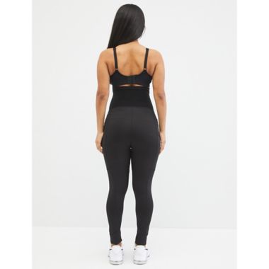 Motherhood Maternity&reg; Medium Secret Fit Belly Performance Maternity Leggings in Black. View a larger version of this product image.