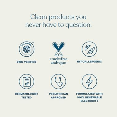 pipette&trade; 11.8 fl. oz. Fragrance-Free Baby Shampoo &amp; Wash. View a larger version of this product image.