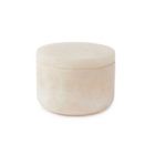 Alternate image 0 for The Threadery&trade; Gate Marble Cotton Bath Jar in Cream