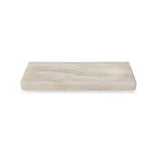 The Threadery&trade; Gate Marble Vanity Tray in Cream
