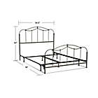 Alternate image 2 for eLuxurySupply&trade; Affinity Queen Headboard and Footboard Set in Black/Taupe