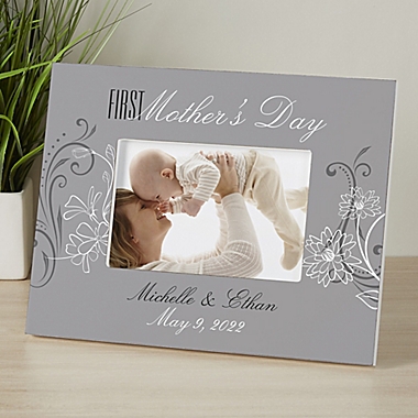 Her First Mother&#39;s Day 4-Inch x 6-Inch Picture Frame. View a larger version of this product image.
