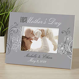 Her First Mother's Day 4-Inch x 6-Inch Picture Frame