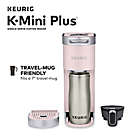 Alternate image 3 for Keurig&reg; K-Mini Plus&reg; K-Cup&reg; Pod Single Serve Coffee Maker in Dusty Rose