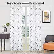 Lyndale Clarita Grommet Sheer Window Curtain Panel (Single)