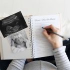 Alternate image 4 for Pearhead&reg; Pregnancy Journal in Blush Pink