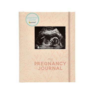 Pearhead&reg; Pregnancy Journal in Blush Pink. View a larger version of this product image.