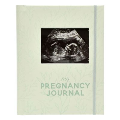 Pearhead&reg; Pregnancy Journal in Sage Green