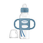 Alternate image 0 for Dr. Brown&#39;s&reg; 8 oz. Narrow Sippy Spout Bottle w with Handles in Light Blue